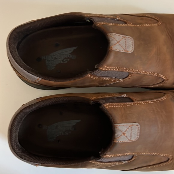 Red Wing Shoes Safety Toe Slip Ons Men’s Size 8 D Like New!! - Picture 10 of 16